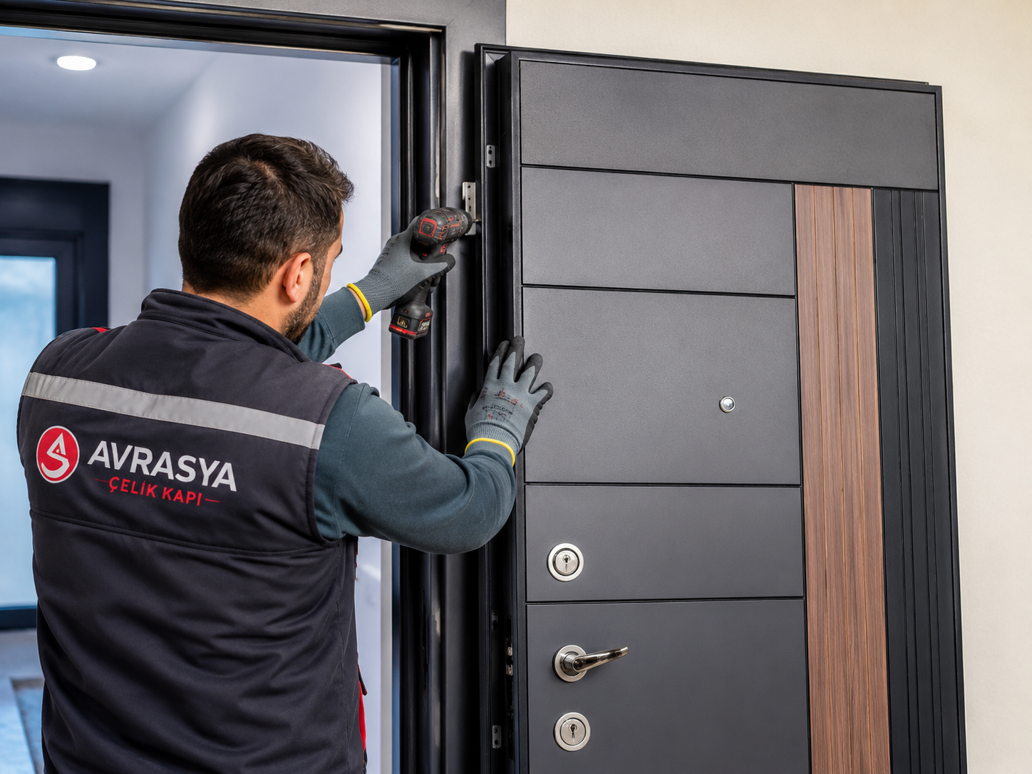 Avrasya Çelik Kapı - Çelik Kapı Montajı