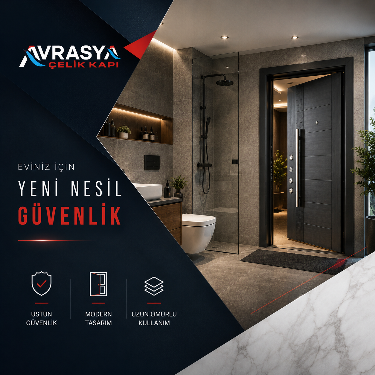 Yeni Nesil Çelik Kapılar